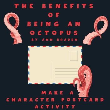 Preview of The Benefits of Being an Octopus, Write a Postcard Activity, Google Slides