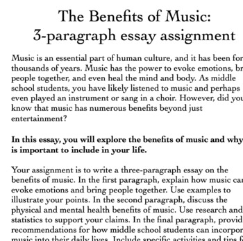essay on music pdf