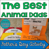 The Best Animal Dads | Fathers Day Lesson and Pop Up Card 
