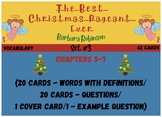 The Best Christmas Pageant Ever 42 Vocabulary Boom™ Cards 