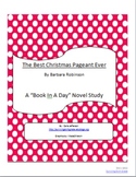 The Best Christmas Pageant Ever - Book In a Day Novel Study