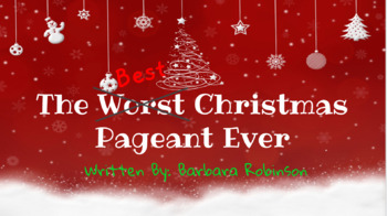 Preview of The Best Christmas Pageant Ever Choice Board & Chapter Questions