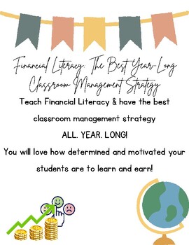 Preview of The Best Classroom Management Strategy through building financial literacy