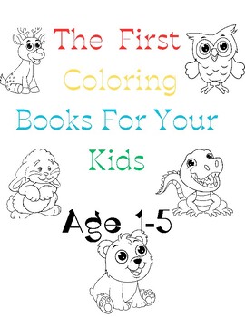 Preview of The Best First Coloring Books
