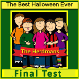 The Best Halloween Ever Test - Printable Copies AND SELF-G