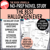The Best Halloween Ever Novel Study