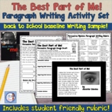 The Best Part of Me Writing Activity Set for Back to School!
