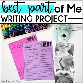 Preview of The Best Part of Me Writing Activity | Writing Activity | Open House Writing