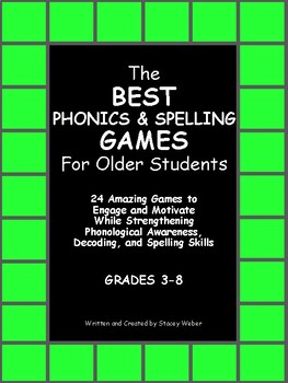 Preview of The Best Phonics and Spelling Games for Older Students