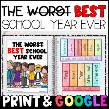 Preview of The Best School Year Ever Novel Study with GOOGLE Slides