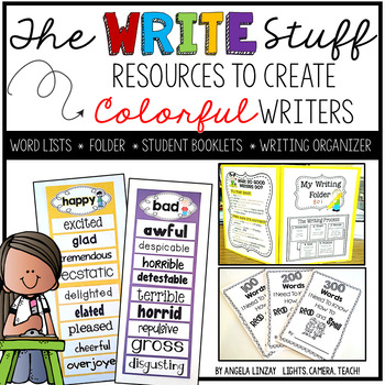 The Best Writing Resource Pack:Word Lists,Word Books,SUPER Writing Folder,&More!