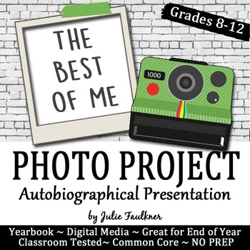 Yearbook Project The Best of Me: An Autobiographical Photo Story