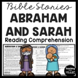 The Bible Story of Abraham and Sarah Reading Comprehension Worksheet Isaac