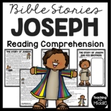 The Bible Story of Joseph and his Brothers Reading Compreh