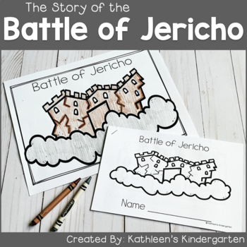 The Bible Story of the Battle of Jericho by Kathleen's Kindergarten