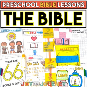 Preview of The Bible (Preschool Bible Lesson)
