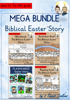 Preview of The Biblical Easter Story GROWING Mega Bundle Bible Religion AmE BrE