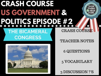 Preview of The Bicameral Congress: Crash Course Government and Politics #2