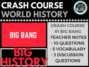 The Big Bang: Crash Course Big History #1 by Social Studies ...