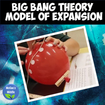 Preview of The Big Bang Theory - Expanding Universe Balloon Model Activity (NGSS)