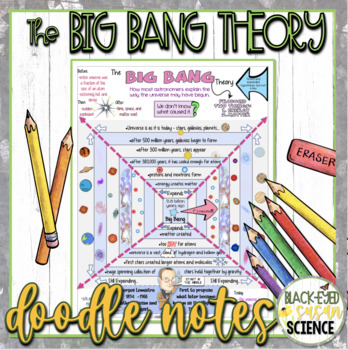 The Big Bang Theory Squiggle Sheets & Understanding Checkpoint | TpT