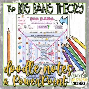 Preview of The Big Bang Theory Doodle Notes & Quiz + Power Point