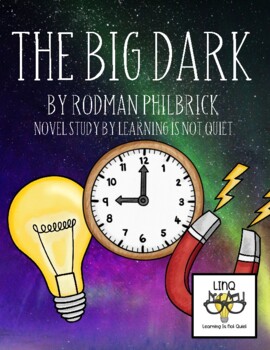 Preview of The Big Dark Novel Study (by Rodman Philbrick), Comprehension, Vocab, Activities