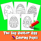 The Big Easter Egg Coloring Pages