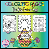 The Big Easter Egg Coloring Pages | Spring Break Activitie