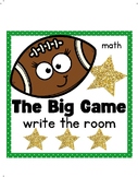 The Big Game - Math - Write The Room