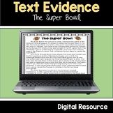 The Big Game Reading Passage | Digital Finding and Citing 