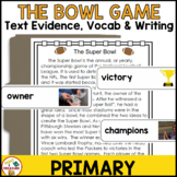 The Big Game Reading | Finding Text Evidence for Primary