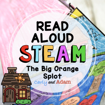 Preview of The Big Orange Splot Back to School READ ALOUD STEAM™ Activity