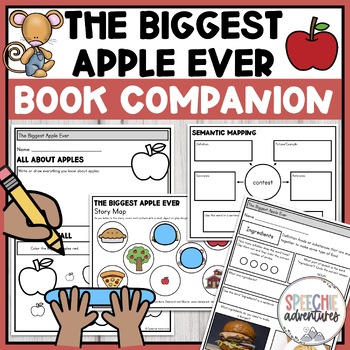 Preview of The Biggest Apple Ever Printable Book Companion