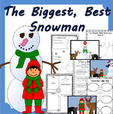 The Biggest, Best Snowman book companion plus sequencing