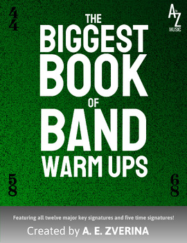 Preview of The Biggest Book of Band Warm Ups - FREE DIRECTOR GUIDE