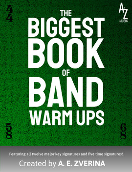 Preview of The Biggest Book of Band Warm Ups - FULL BUNDLE