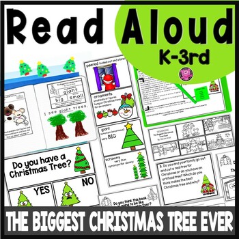 Preview of The Biggest Christmas Tree Ever Read Aloud - Christmas Tree Craft and Activities