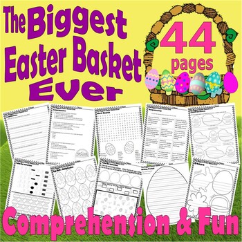 Preview of The Biggest Easter Basket Ever Read Aloud Book Companion Reading Comprehension