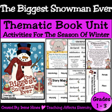 The Biggest Snowman Ever : 1st, 2nd, 3rd Grade Reading Comprehension Winter Book
