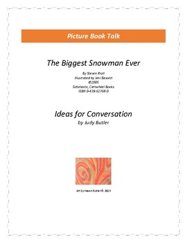 Preview of The Biggest Snowman Ever: Ideas for Conversation