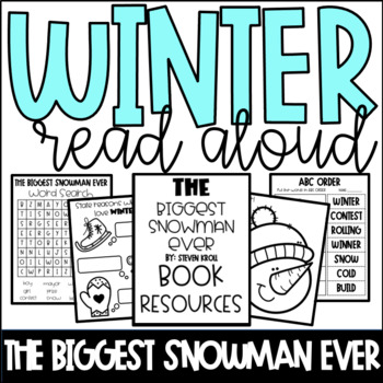 Preview of The Biggest Snowman Ever READ ALOUD | Winter Story #twodollardeals2023