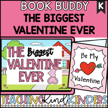 Preview of The Biggest Valentine Ever Book Companion | Reading Comp. | Google Slides | SLP