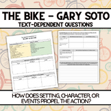 The Bike by Gary Soto || Print or Digital Text-Dependent Q