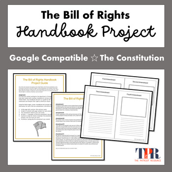 Preview of The Bill of Rights Booklet Project  (Google Comp.)