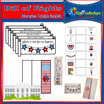 Preview of The Bill of Rights Interactive Foldable Booklets