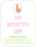 The Biodiversity Game | Human Effects | Environmental Effe
