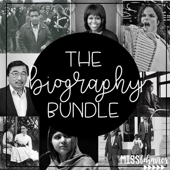 Preview of The Biography Bundle