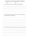 The Birchbark House: Chapter 9 Comprehension Questions