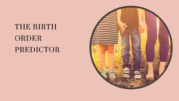 Preview of The Birth Order Predictor Quiz